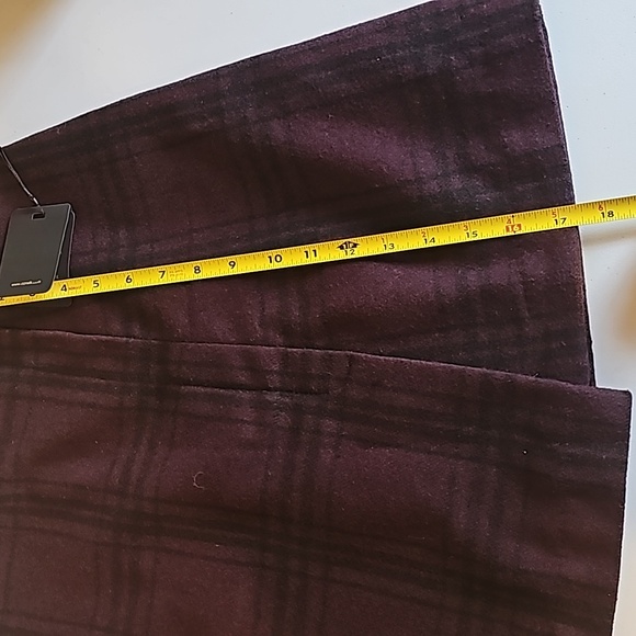 Dalia Flannel Mini Skirt Size 6‎ Purple/ Black - Picture 15 of 15